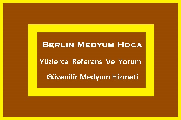 Almanya Berlin Medyum Hoca