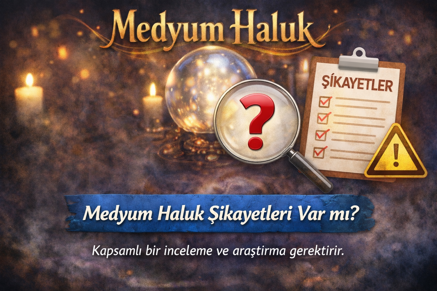 Medyum Haluk Şikayetleri Var mı